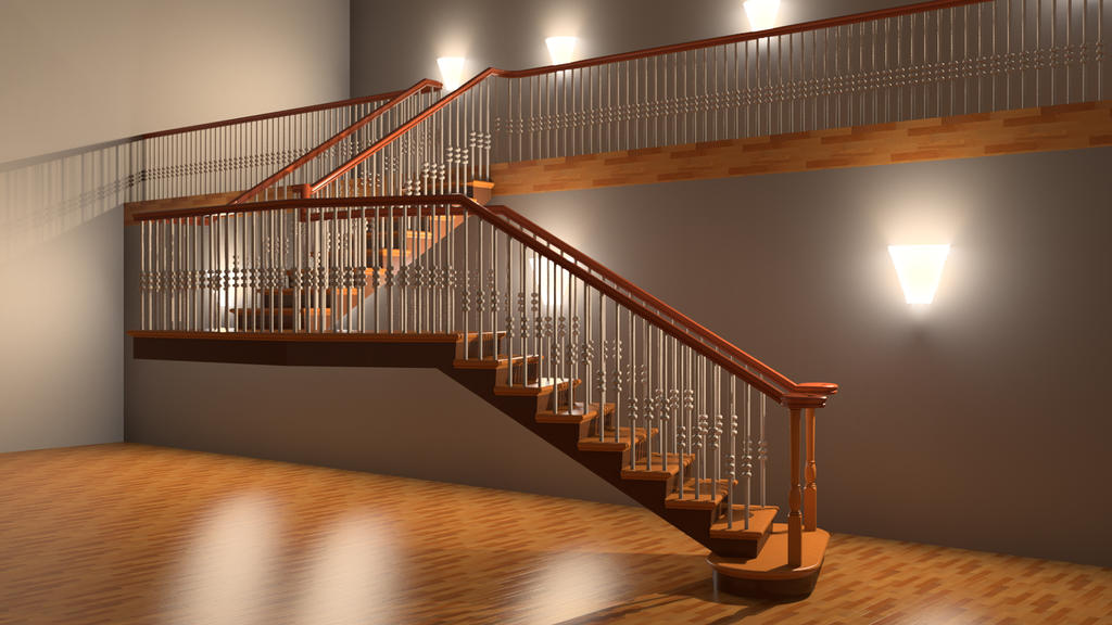 Лестницы для дома своими руками - материалы, примеры, фото